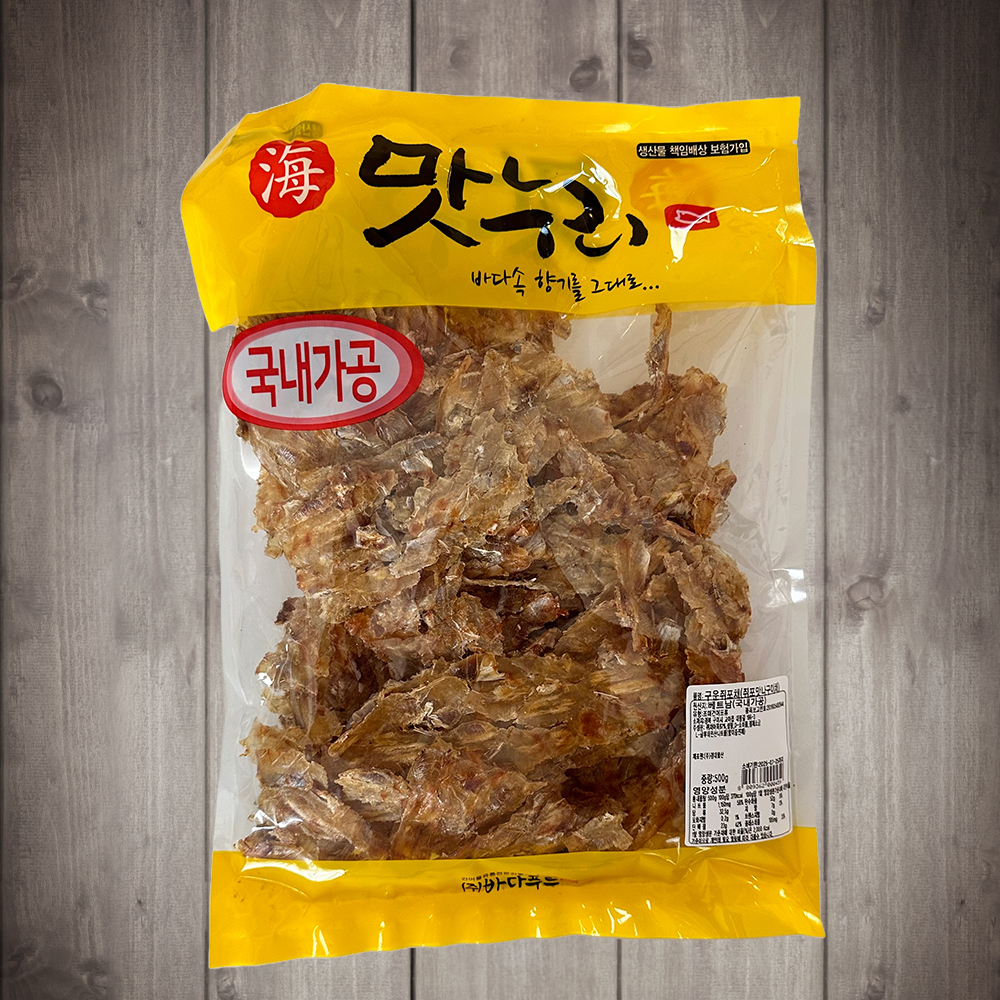 맛누리 구운쥐포채 500g 안주 밥반찬 간식